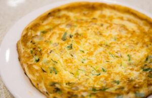 Frittata di zucchine e basilico
