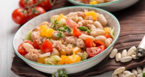 Insalata di tonno fagioli e olive