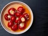Peperoni ripieni con orzo