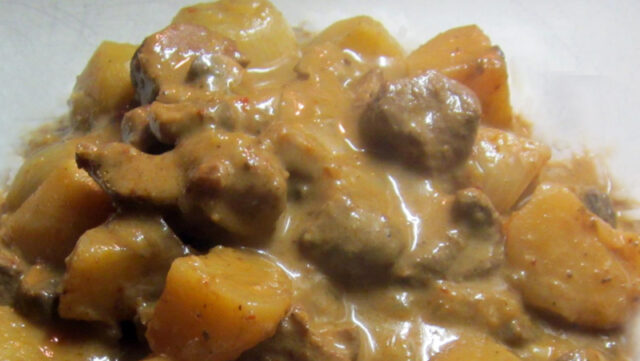 agnello al curry