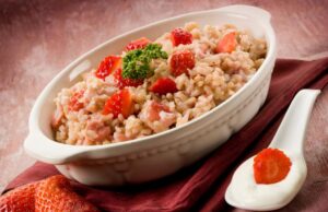 Risotto alle fragole