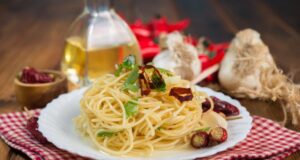 Spaghetti aglio, olio e peperoncino