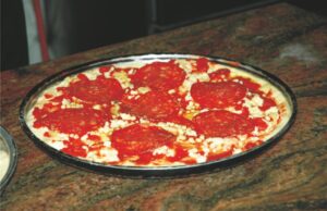 Pizza al salame piccante