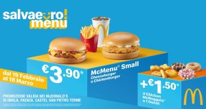 Menù completo a 3,90 euro!