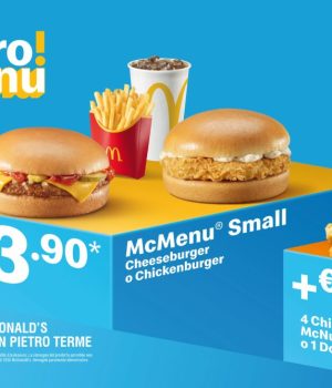 Menù completo a 3,90 euro!