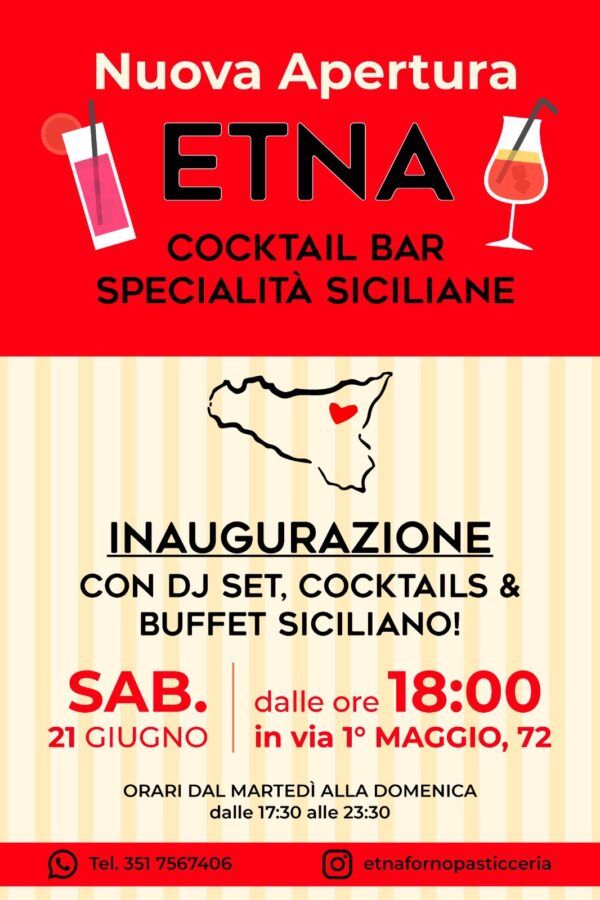 Etna cocktail bar ad Imola