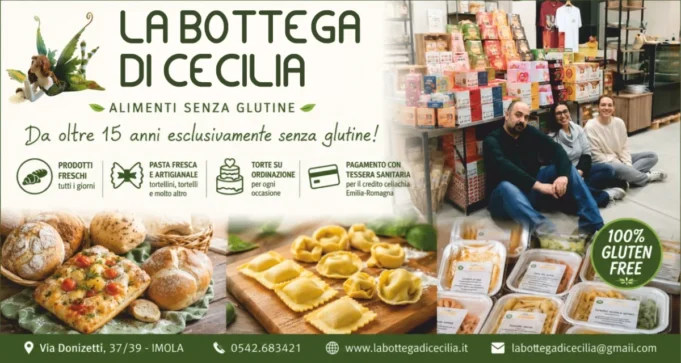 La Bottega di Cecilia: a Imola il senza glutine è buono, sicuro e senza rinunce
